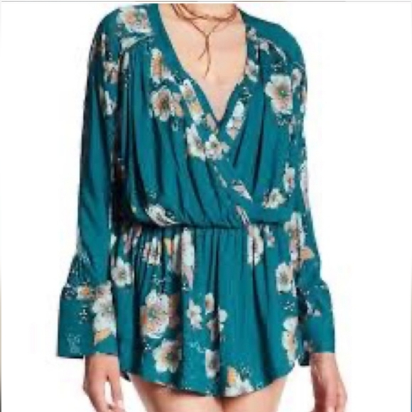 Free People Tuscan Dreams Floral Top - Picture 3 of 10